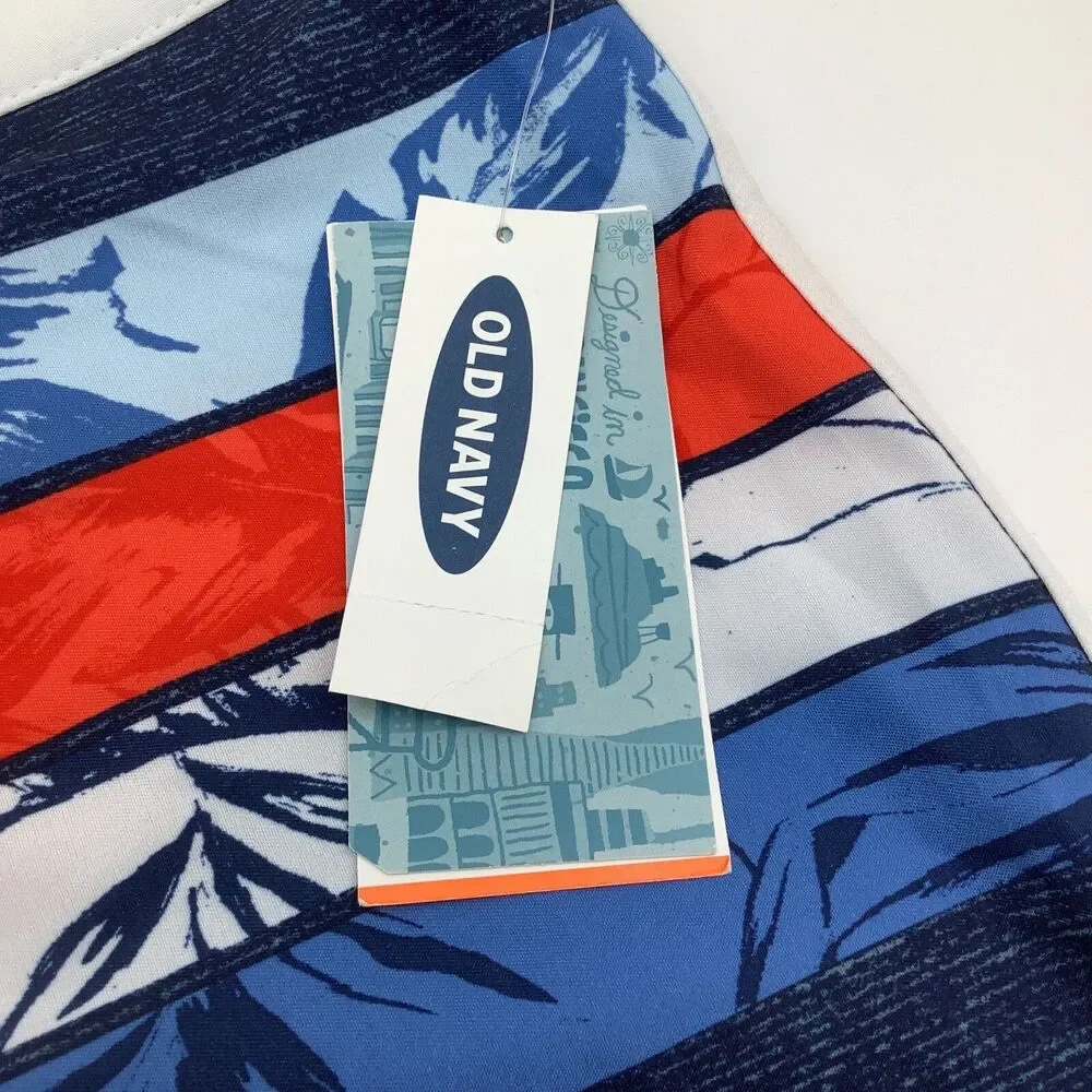Old Navy Mens Built in Flex Board Shorts‎ Size 36 NWT